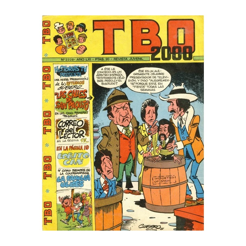 TBO TOMO ENCUADERNADO CON 28 TBO 2000 Y EXTRAS