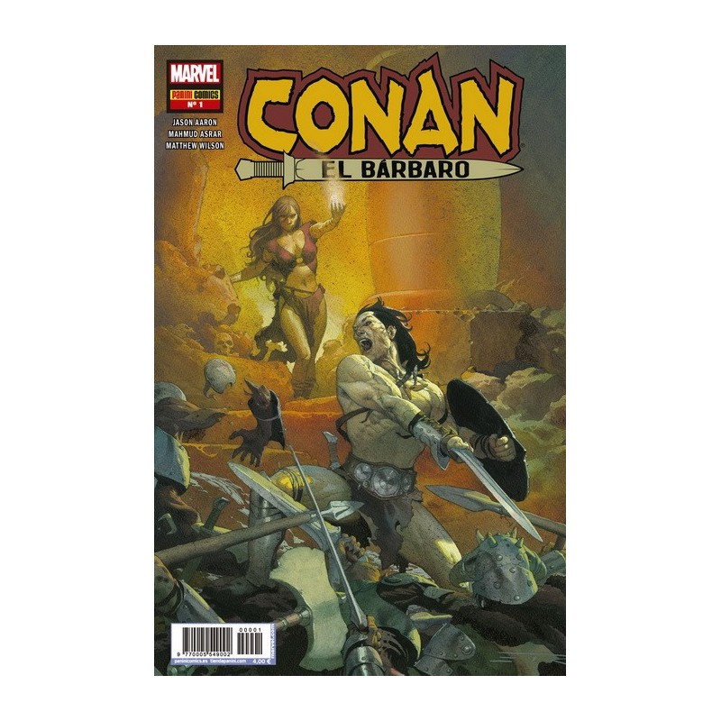 CONAN EL BARBARO Nº 1 ED.PANINI POR JASON AARON