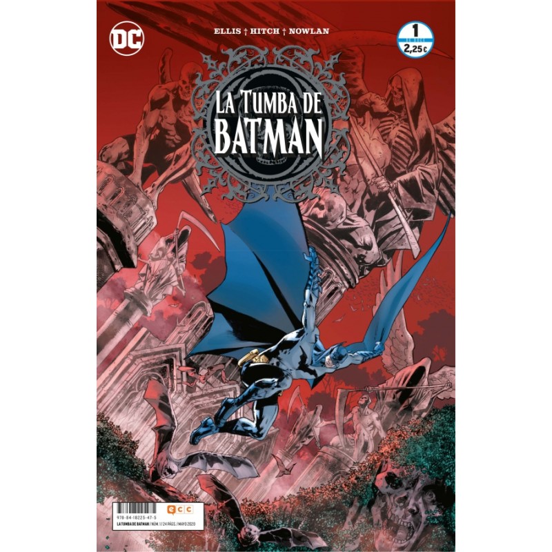 LA TUMBA DE BATMAN Nº 1 DE 12 POR WARREN ELLIS Y BRYAN HITCH ED.ECC