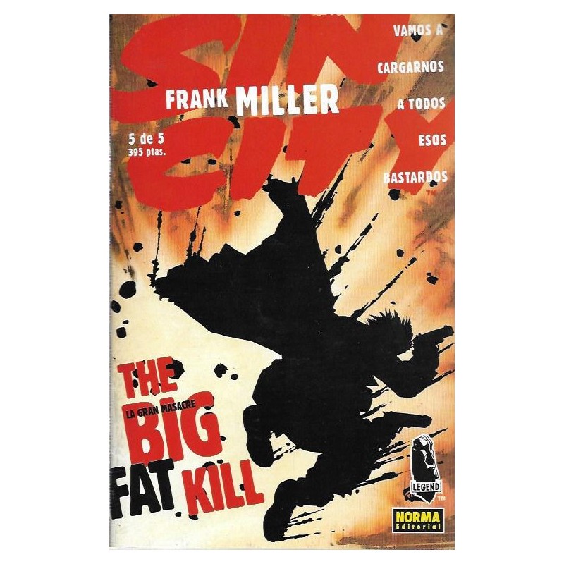 SIN CITY LA GRAN MASACRE Nº 1,2 Y 5 DE 5 POR FRANK MILLER