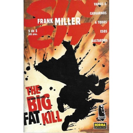 SIN CITY LA GRAN MASACRE Nº 1,2 Y 5 DE 5 POR FRANK MILLER